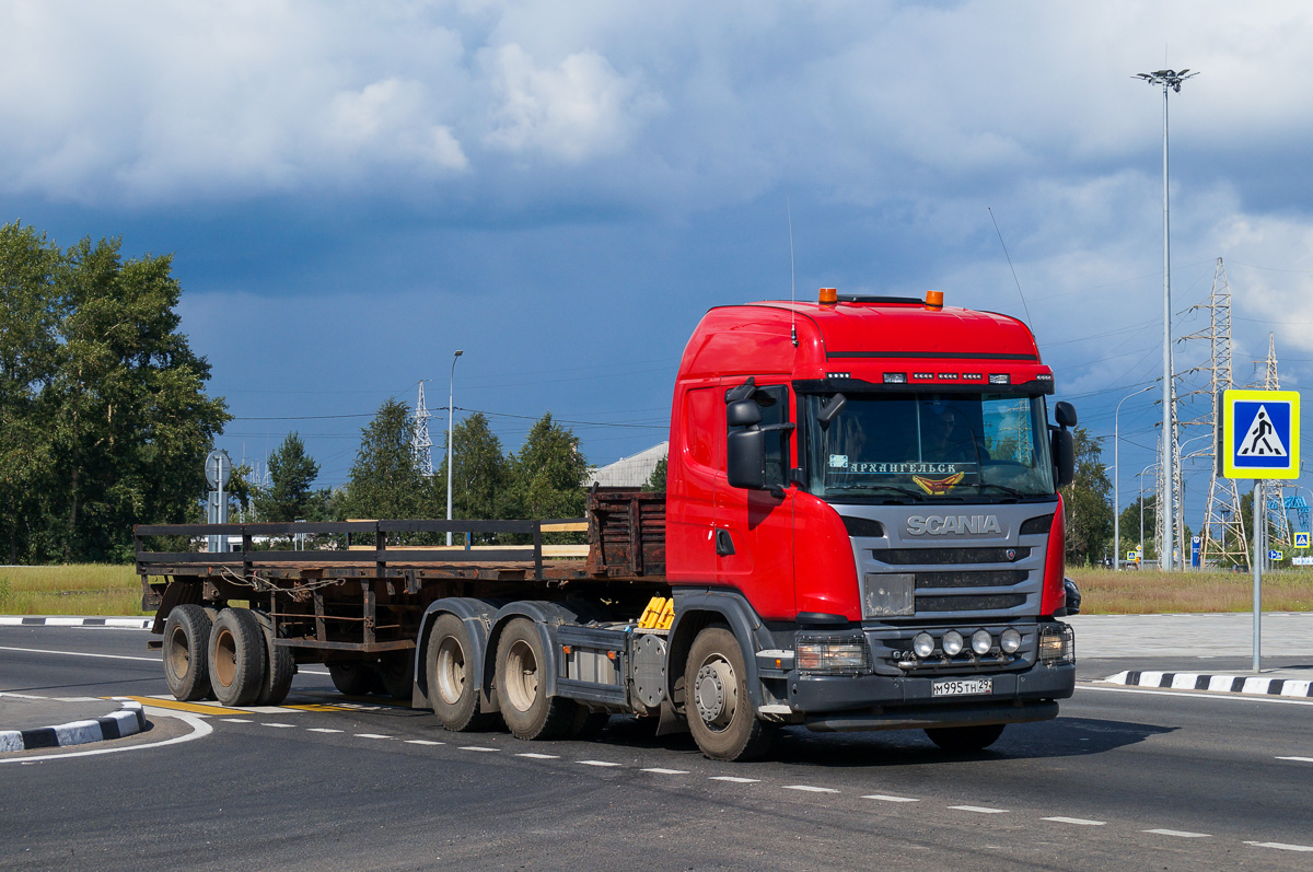 Архангельская область, № М 995 ТН 29 — Scania ('2013) G440