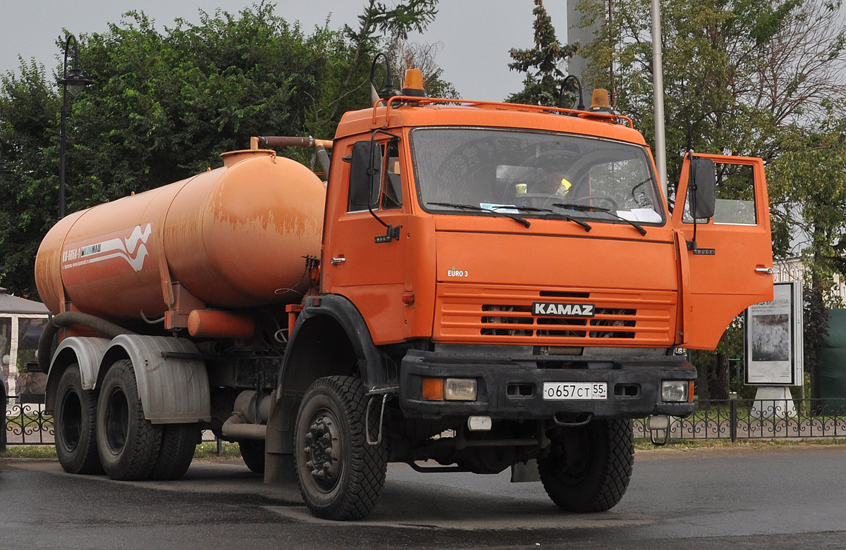 Омская область, № О 657 СТ 55 — КамАЗ-53228-15 [53228R]