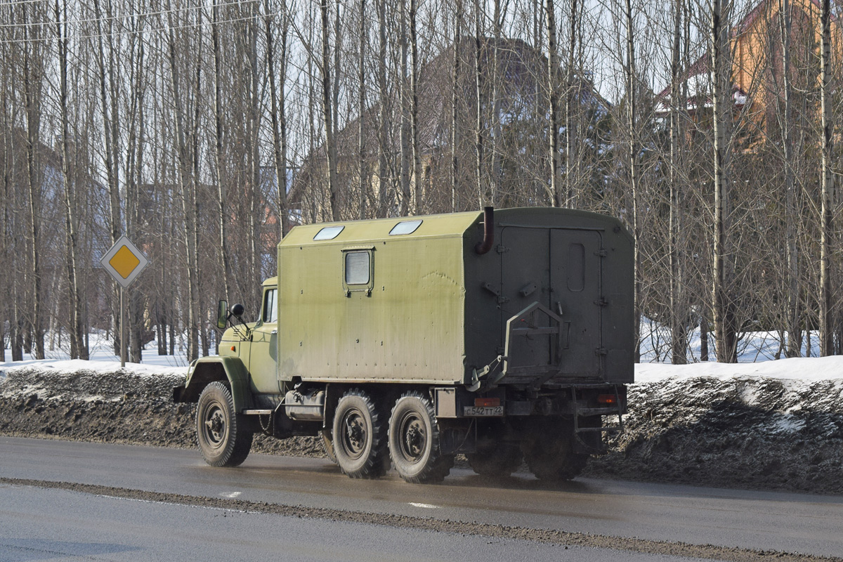 Алтайский край, № С 542 ТТ 22 — ЗИЛ-131 (общая модель)