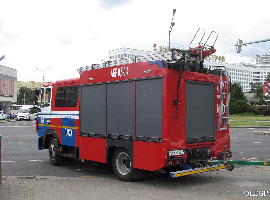 Минск, № АХ 5335-7 — МАЗ-4371 (общая модель); Минск — День пожарной службы 2023
