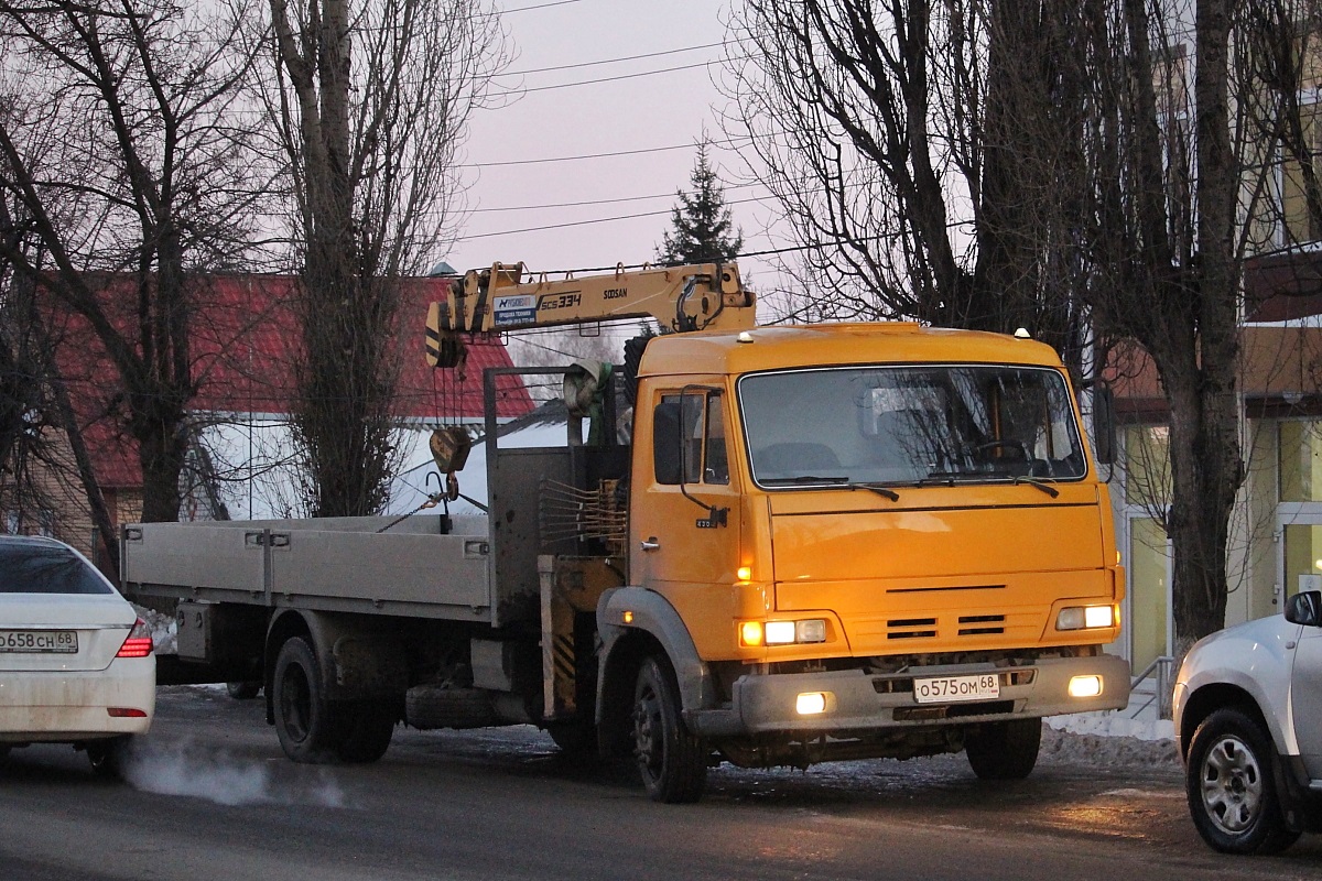 Тамбовская область, № О 575 ОМ 68 — КамАЗ-4308 [430800]