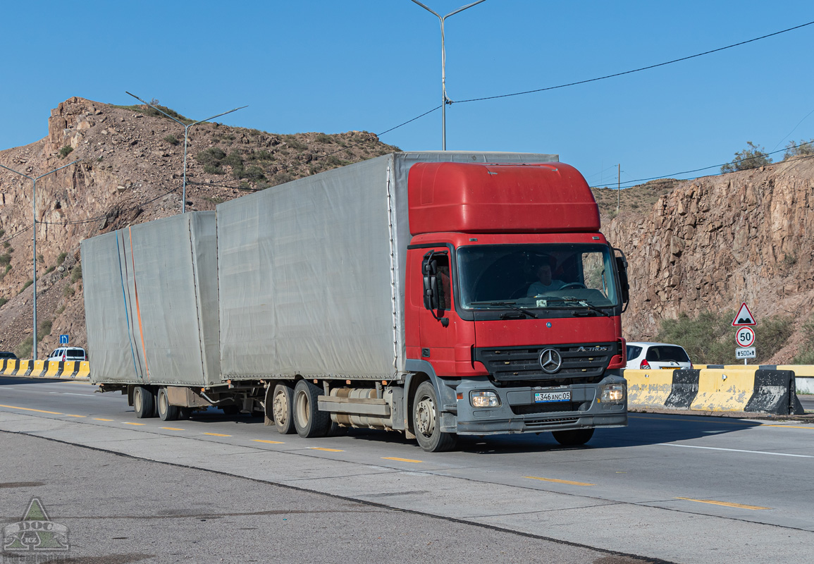 Алматинская область, № 346 ANC 05 — Mercedes-Benz Actros ('2003) 2536
