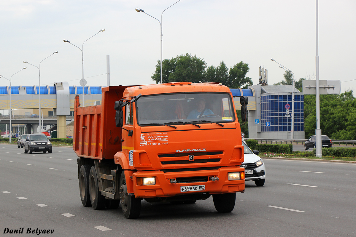 Башкортостан, № Н 698 ВК 102 — КамАЗ-65115-N3(78)