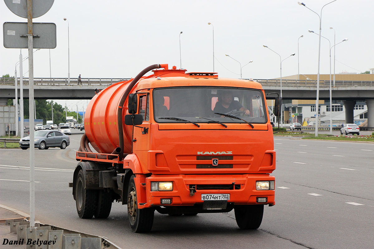 Башкортостан, № В 074 НТ 702 — КамАЗ-43253-H3(99)