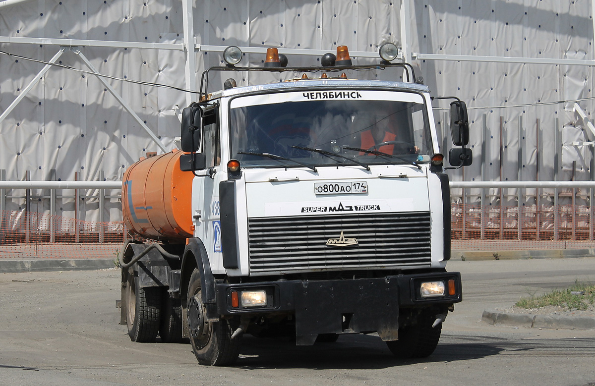 Челябинская область, № 438 — МАЗ-5337A2