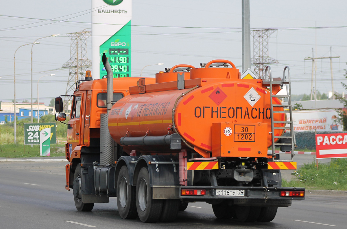 Челябинская область, № С 118 ТУ 174 — КамАЗ-65115-L4(19)