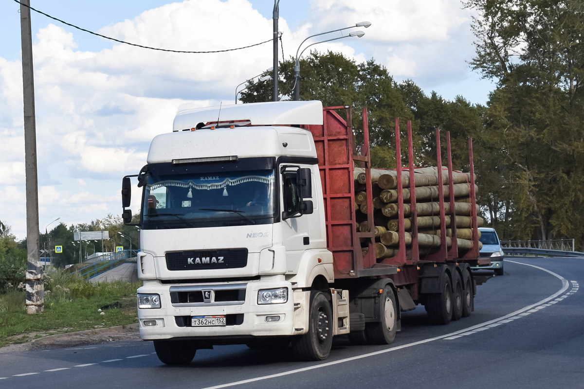 Нижегородская область, № Т 362 НС 152 — КамАЗ-5490-S5(87)