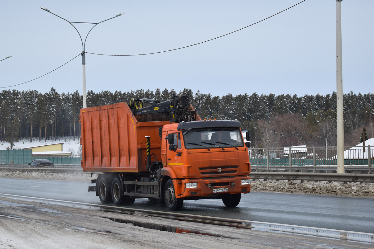 Новосибирская область, № К 561 УР 154 — КамАЗ-65115-A5(48)