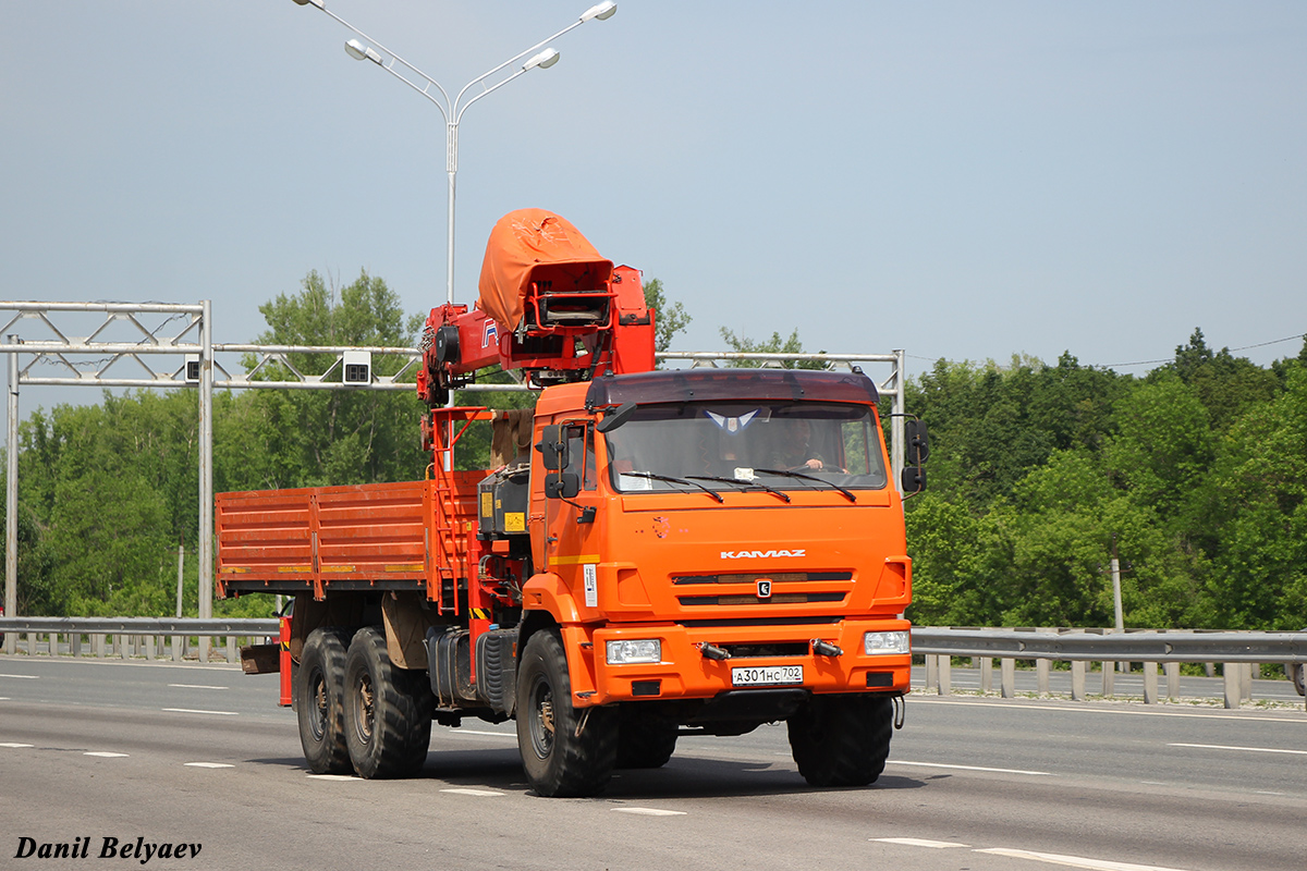 Башкортостан, № А 301 НС 702 — КамАЗ-43118-50