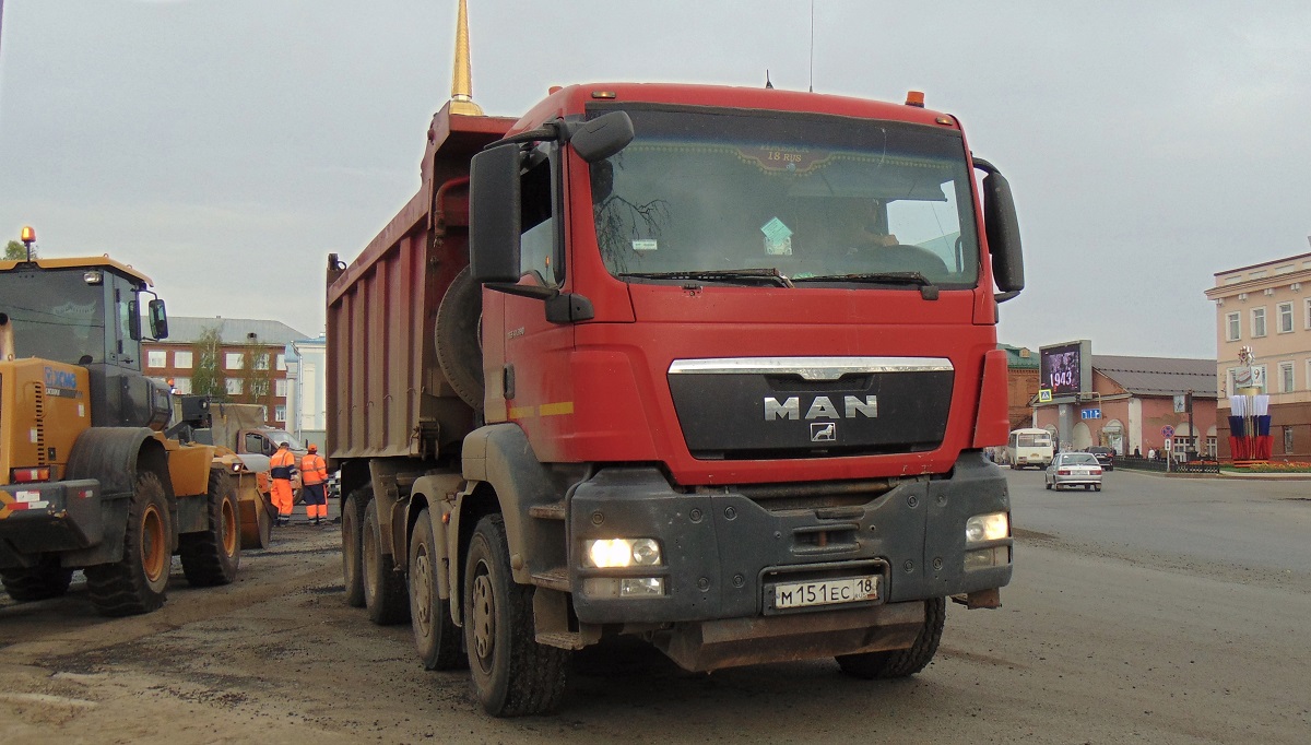 Удмуртия, № М 151 ЕС 18 — MAN TGS 41.390