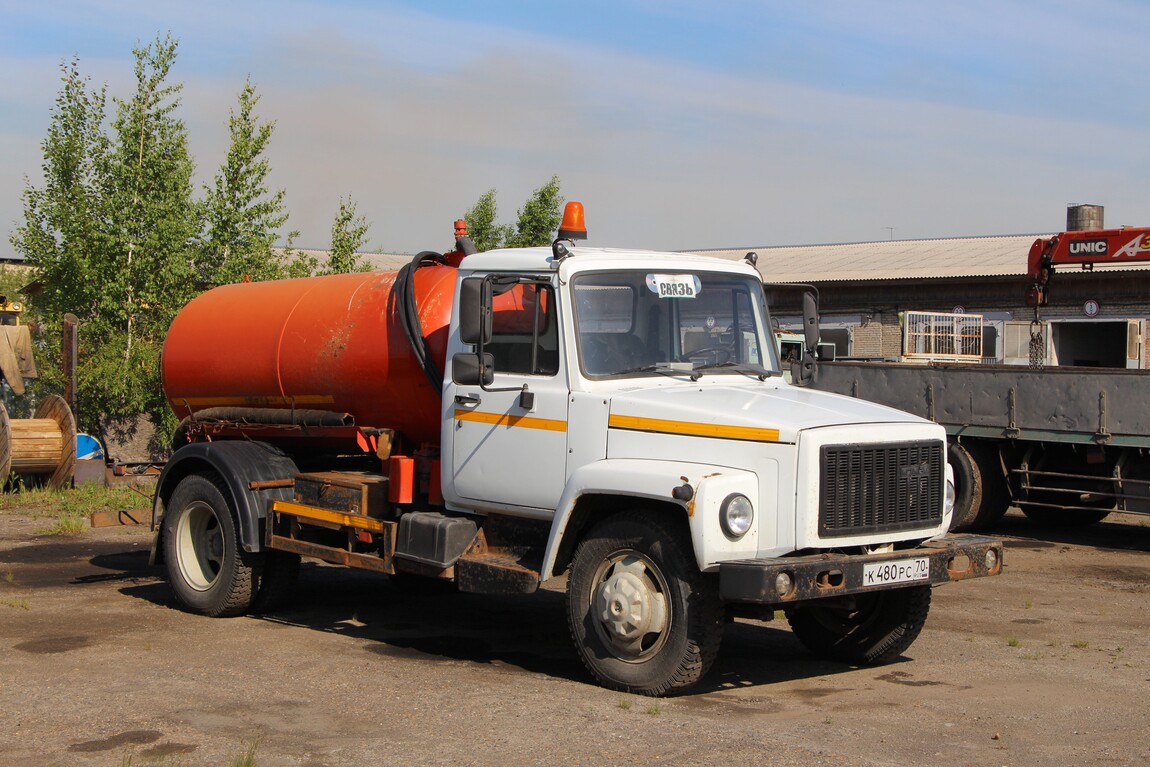 Томская область, № К 480 РС 70 — ГАЗ-3309