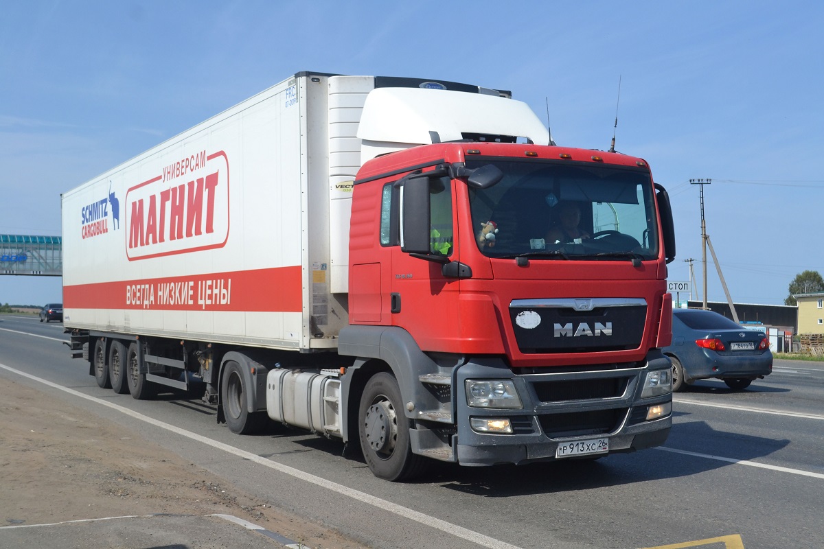Ставропольский край, № Р 913 ХС 26 — MAN TGS 18.320
