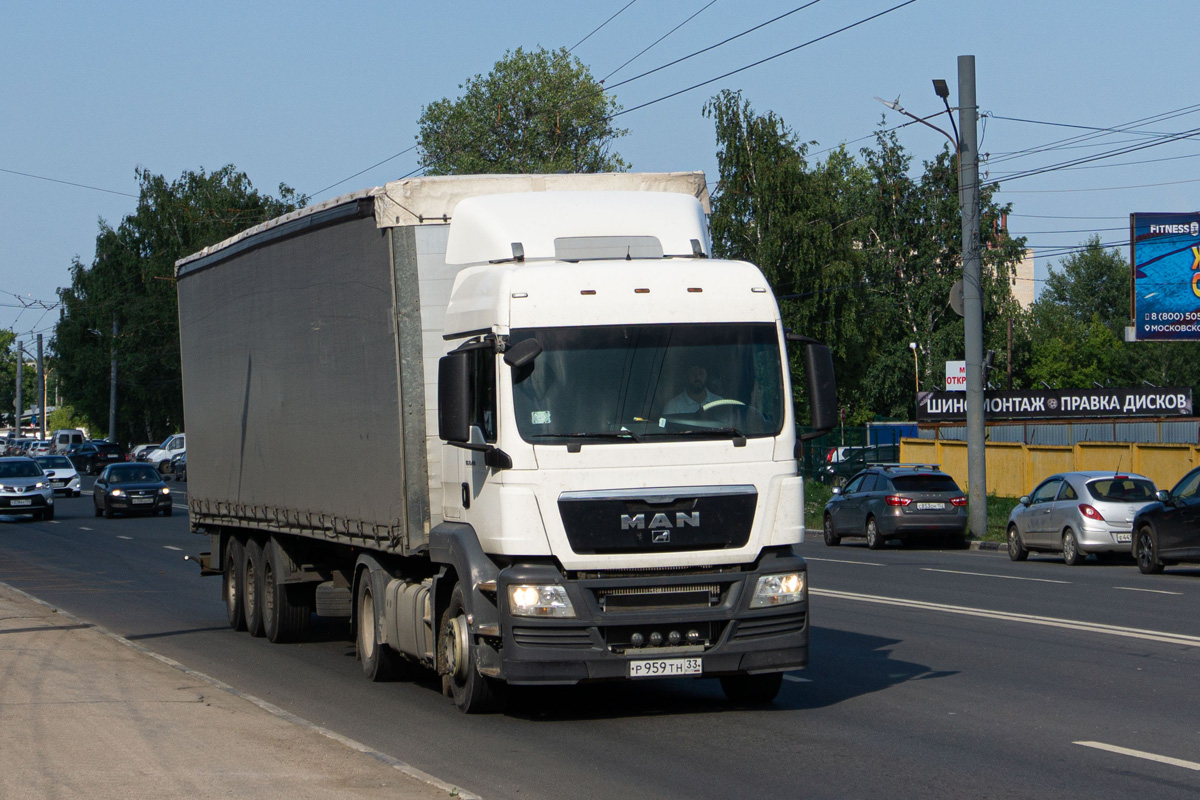 Владимирская область, № Р 959 ТН 33 — MAN TGS 19.400