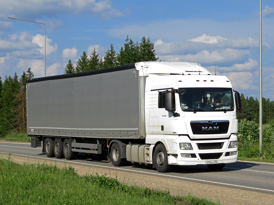 Нижегородская область, № Т 355 ОН 152 — MAN TGX ('2007) 18.480