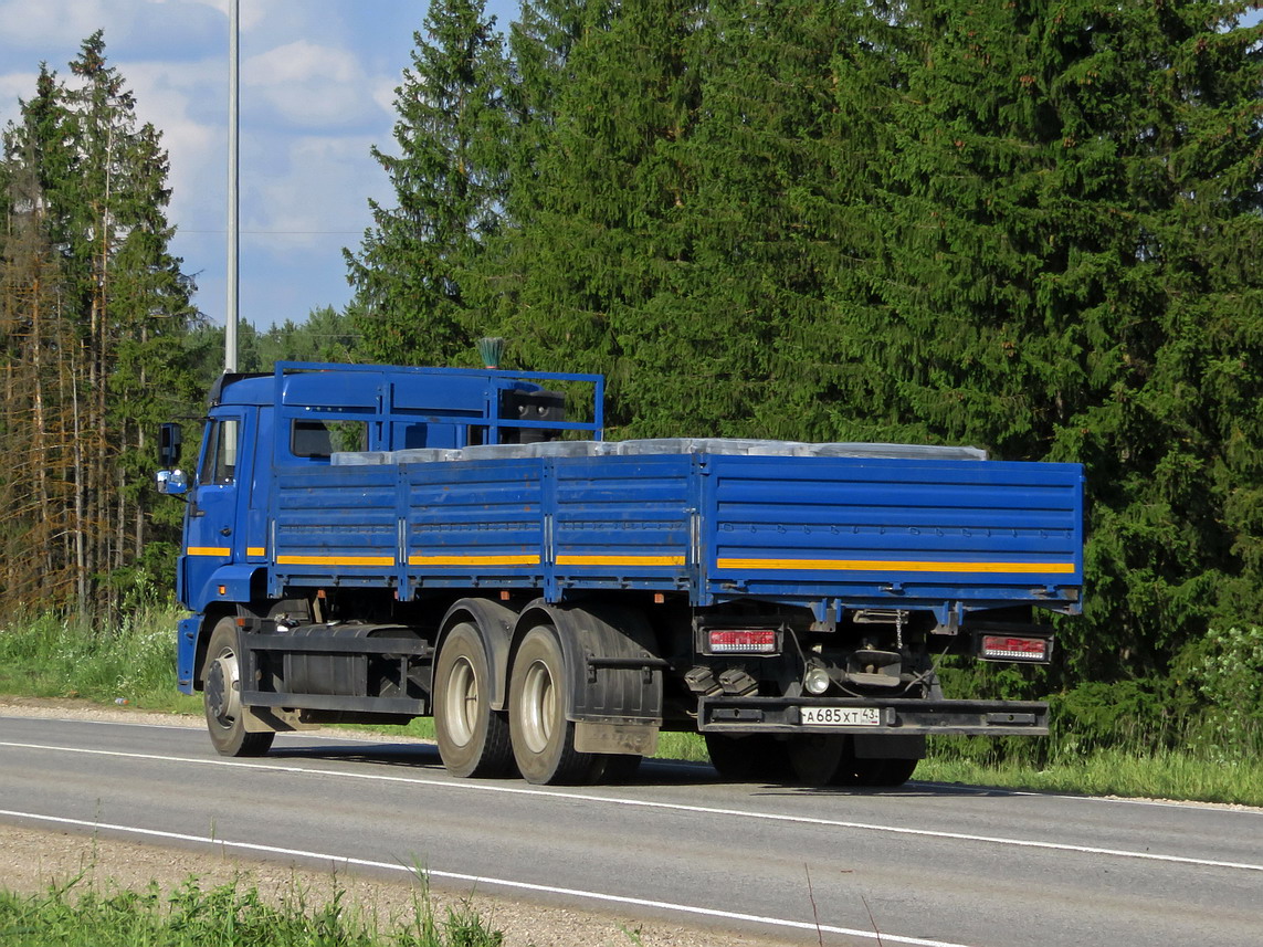 Кировская область, № А 685 ХТ 43 — КамАЗ-65117-A5(48)