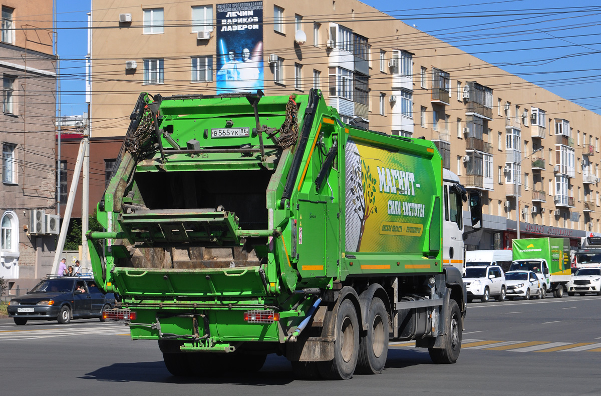 Омская область, № В 565 УК 86 — MAN TGS 33.360