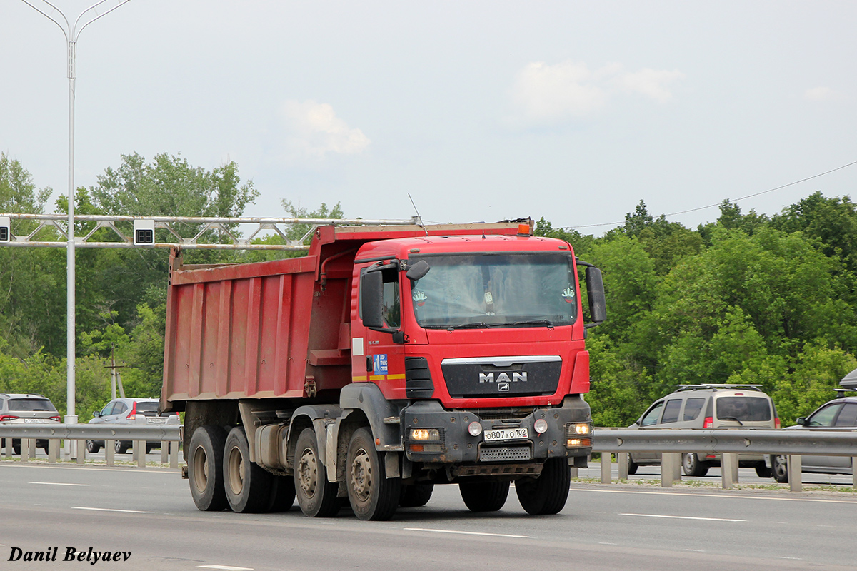 Башкортостан, № О 807 УО 102 — MAN TGS 41.390