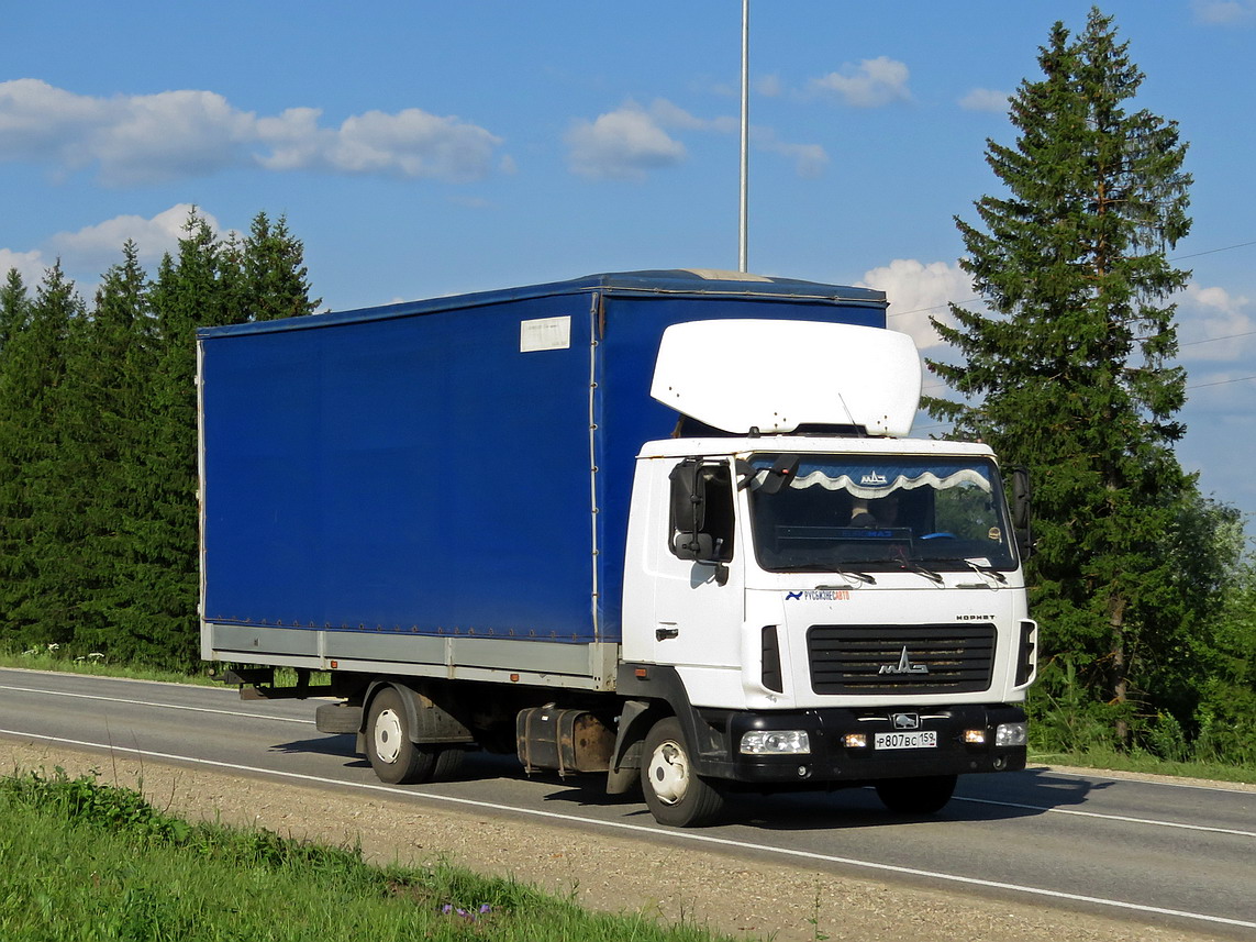 Пермский край, № Р 807 ВС 159 — МАЗ-4371P2