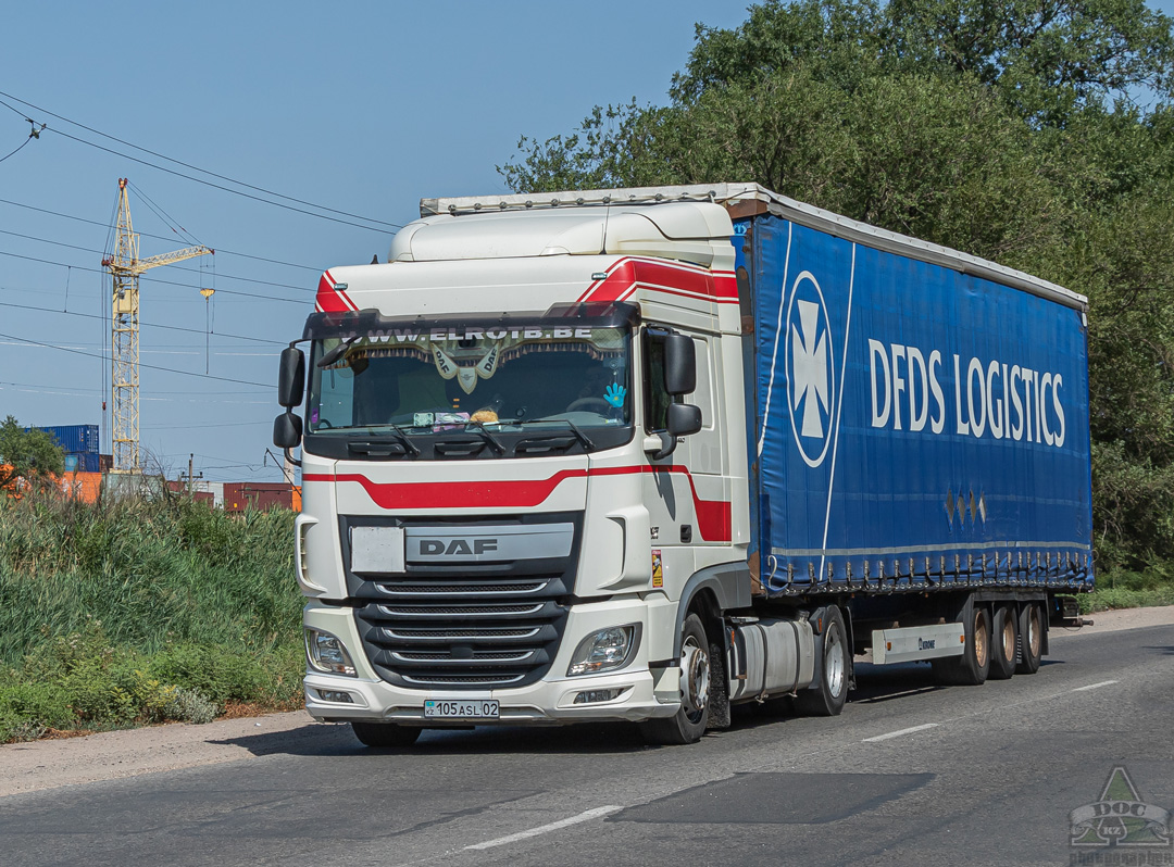 Алматы, № 105 ASL 02 — DAF XF Euro6 FT