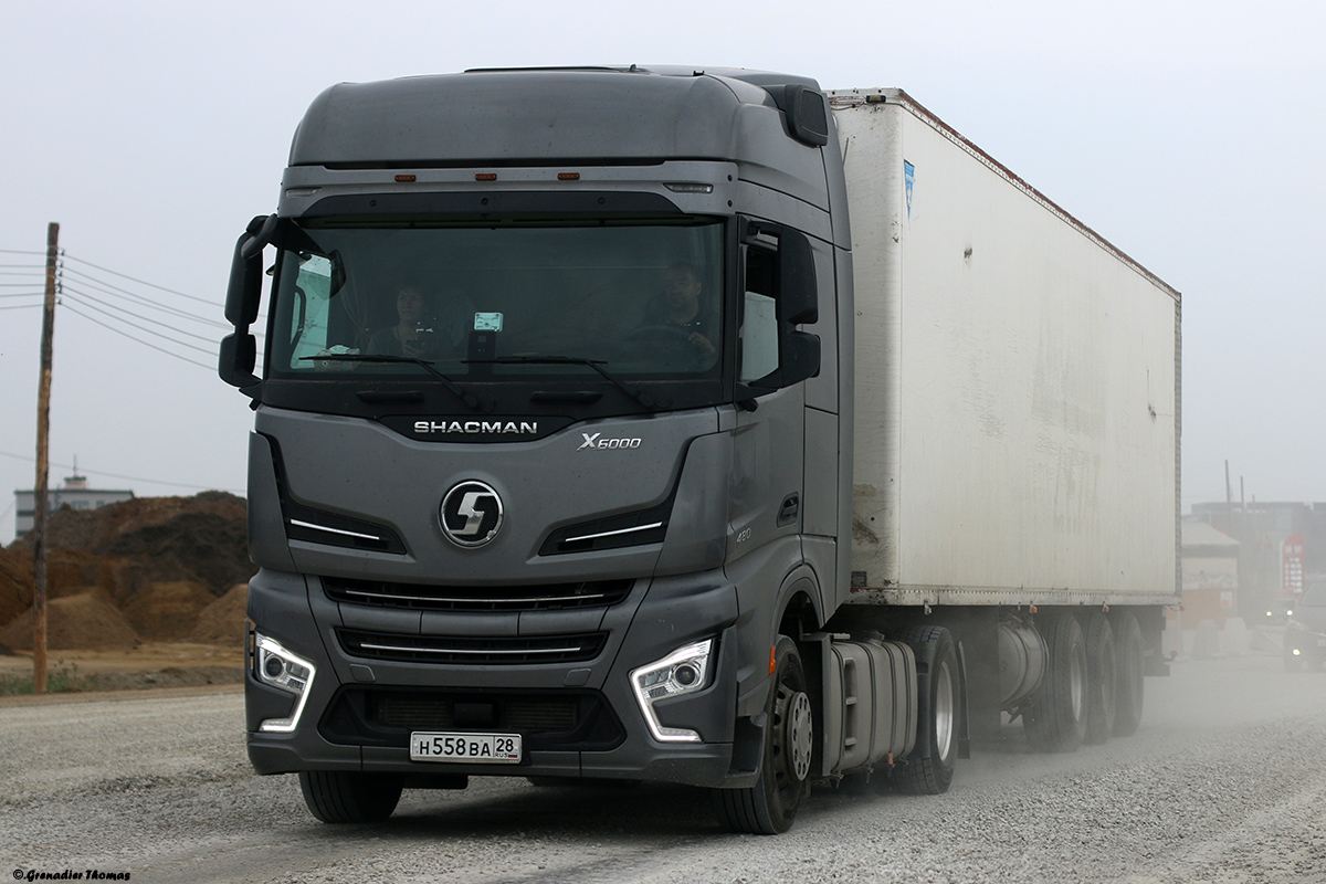 Амурская область, № Н 558 ВА 28 — Shaanxi Shacman X6000 SX4188