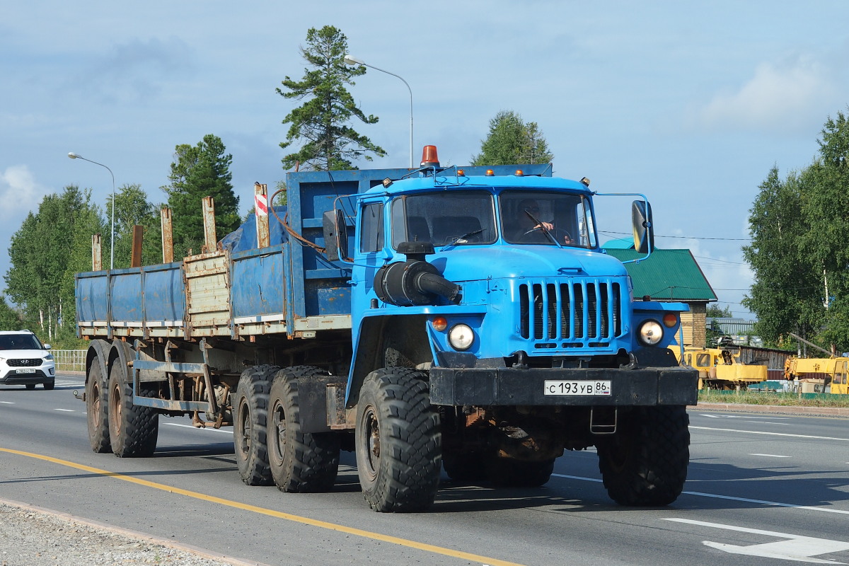 Ханты-Мансийский автоном.округ, № С 193 УВ 86 — Урал-44202-41