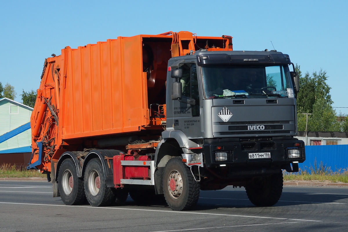 Ханты-Мансийский автоном.округ, № В 811 ММ 186 — IVECO EuroTrakker