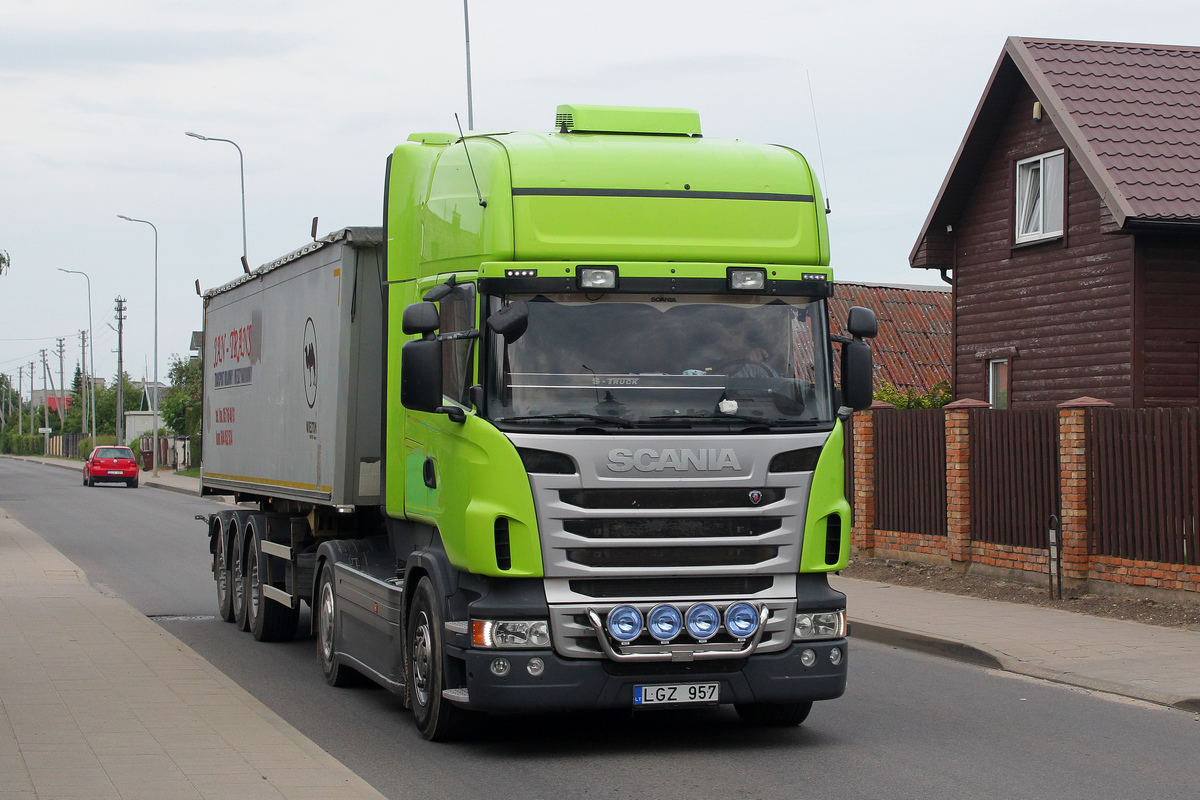 Литва, № LGZ 957 — Scania ('2009-2011, общая модель)