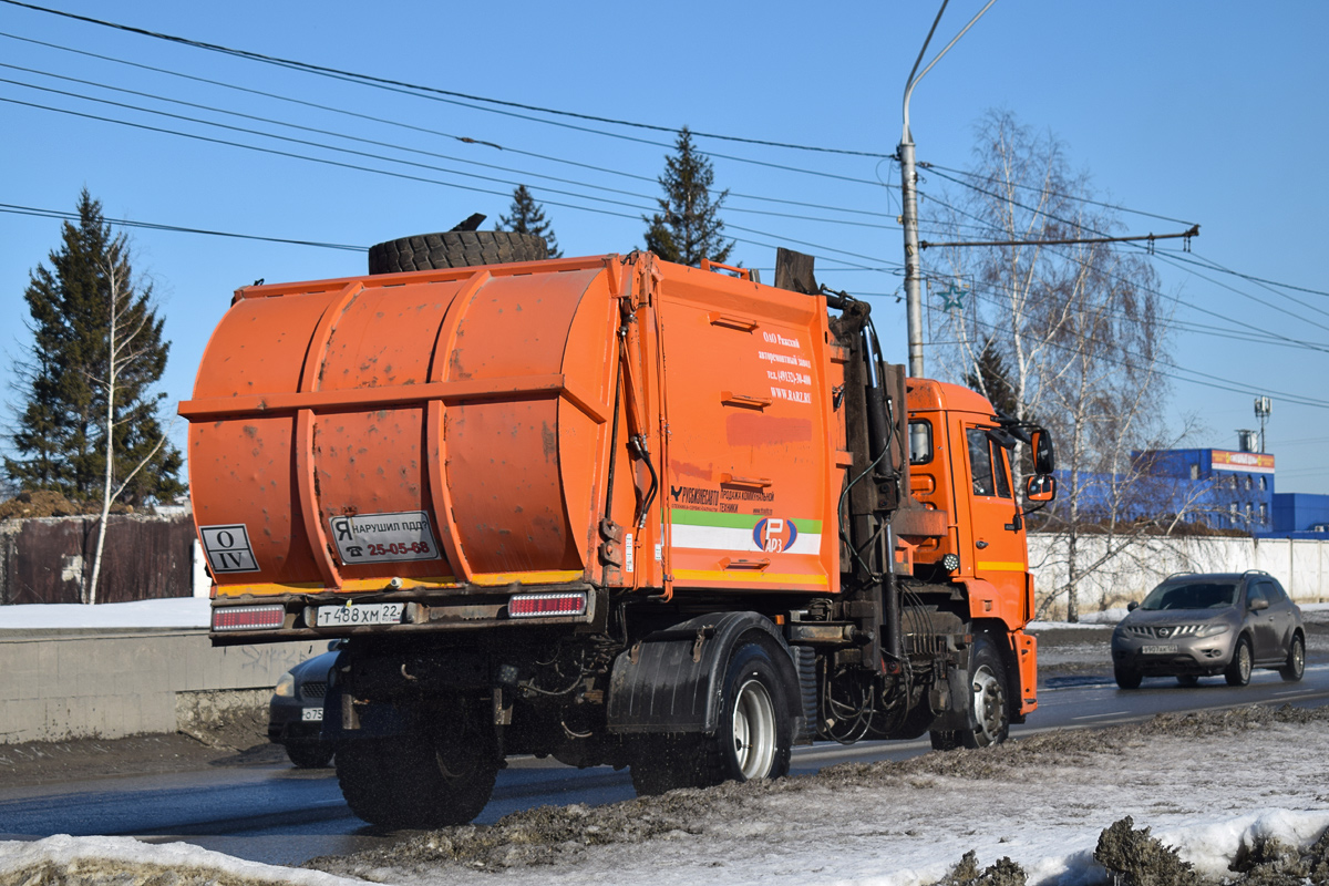 Алтайский край, № Т 488 ХМ 22 — КамАЗ-43253-G5(69)