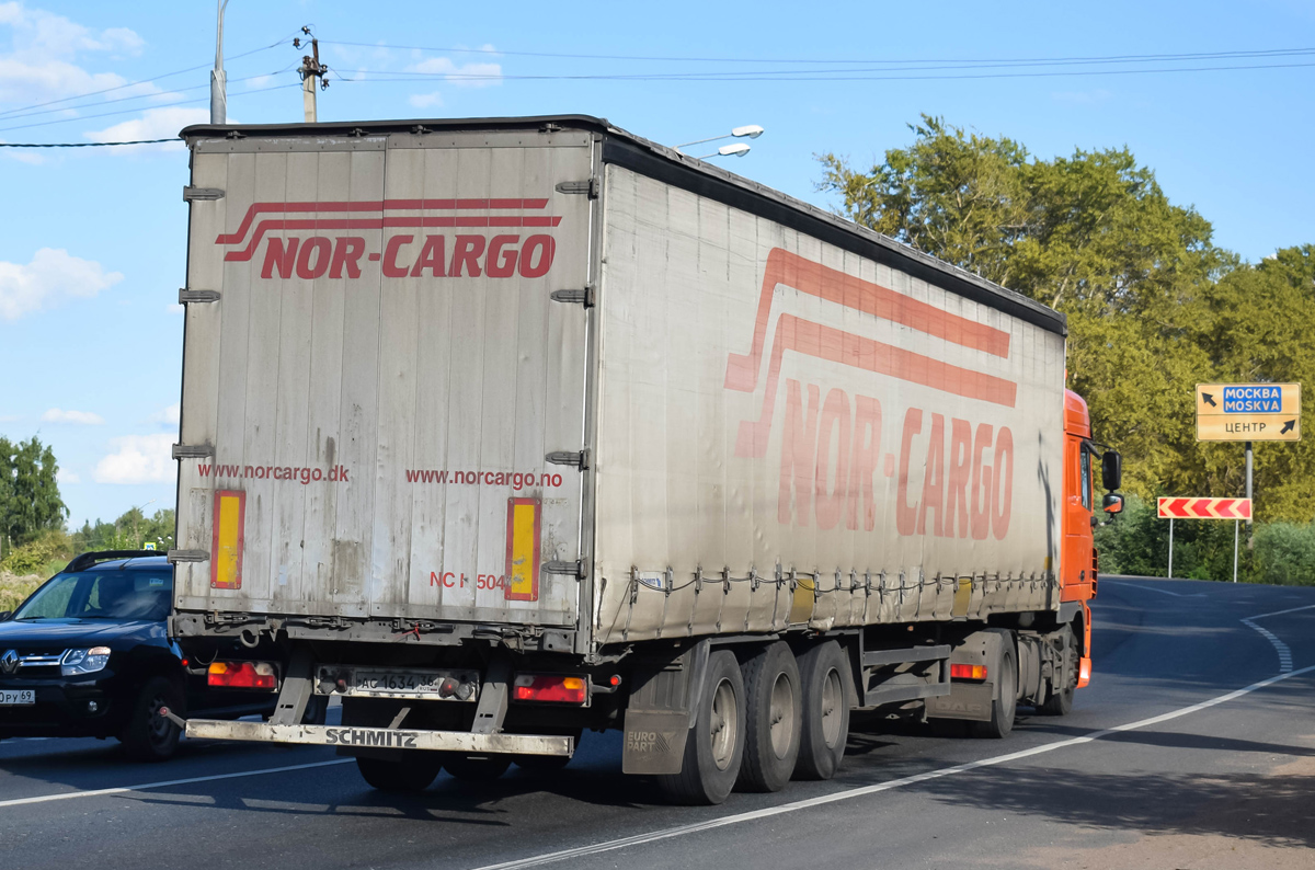 Воронежская область, № АС 1634 36 — Schmitz Cargobull S.CS / SCB*S3T / S01