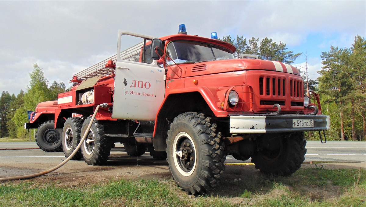 Удмуртия, № Н 515 ТО 18 — ЗИЛ-131 (общая модель)
