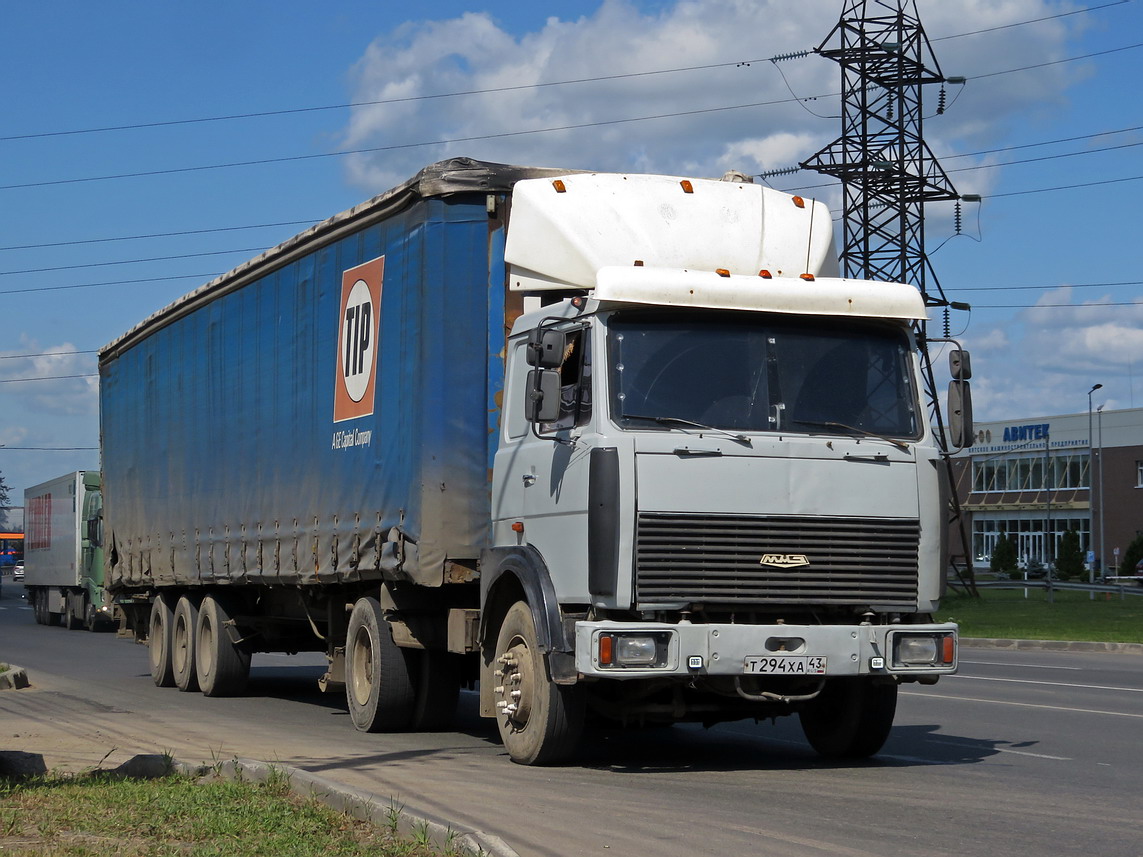 Кировская область, № Т 294 ХА 43 — МАЗ-54329