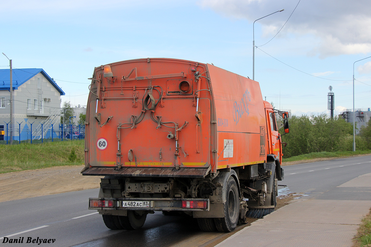 Ненецкий автономный округ, № А 482 АС 83 — КамАЗ-43253-A3(96)