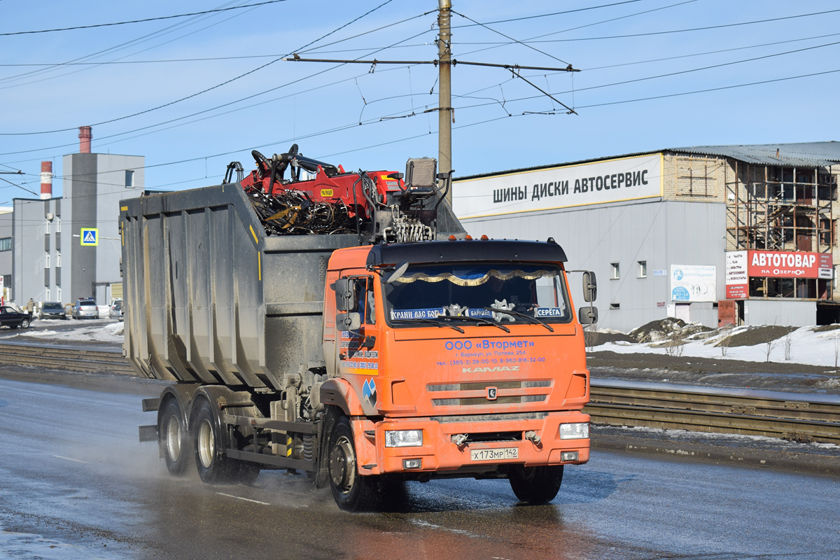 Алтайский край, № Х 173 МР 142 — КамАЗ-65115-A5(48)