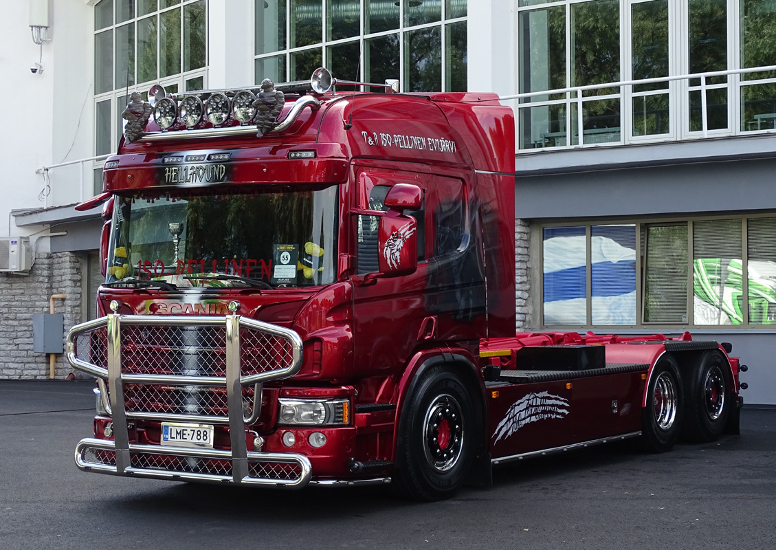 Финляндия, № LME-788 — Scania  (общая модель); Эстония — Tallinn Truck Show 2023