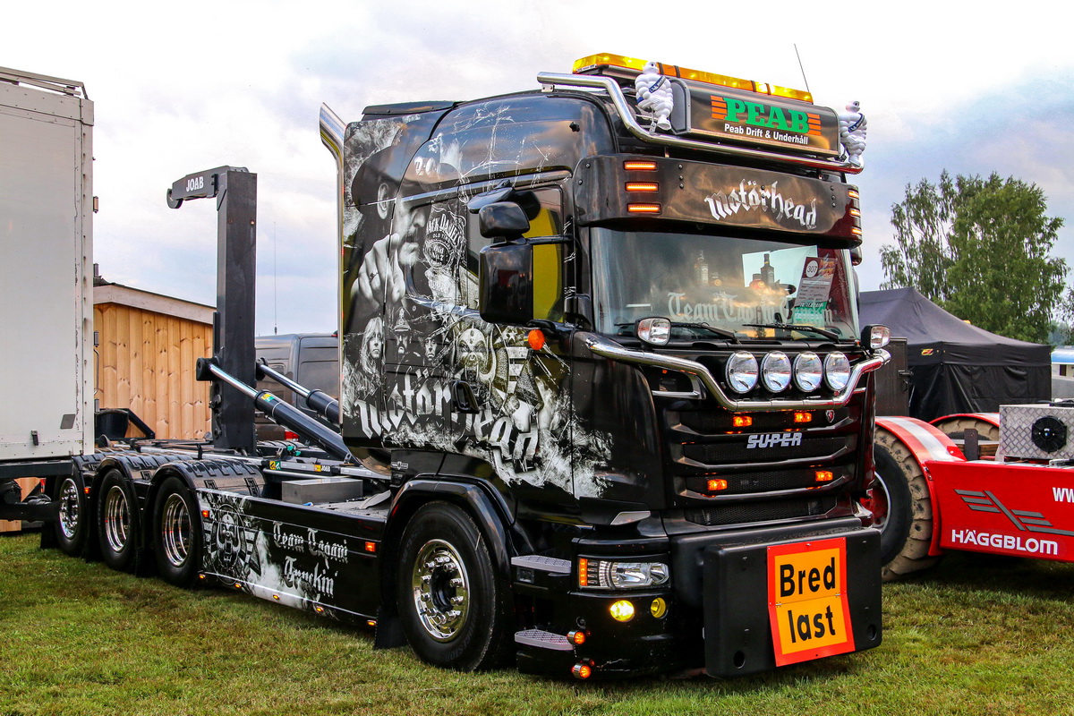 Швеция, № YKO 546 — Scania ('2013) R580; Финляндия — Power Truck Show 2018