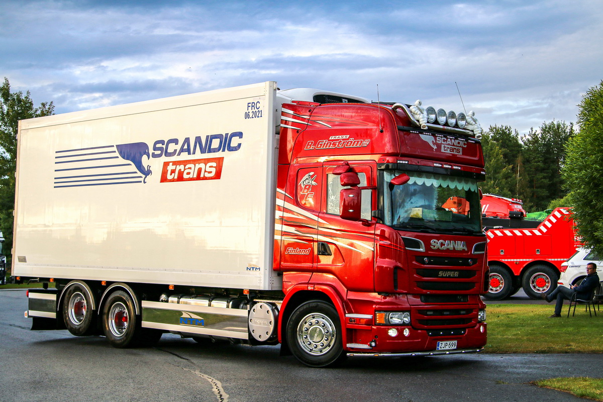 Финляндия, № ZJP-599 — Scania ('2009-2011, общая модель); Финляндия — Power Truck Show 2019