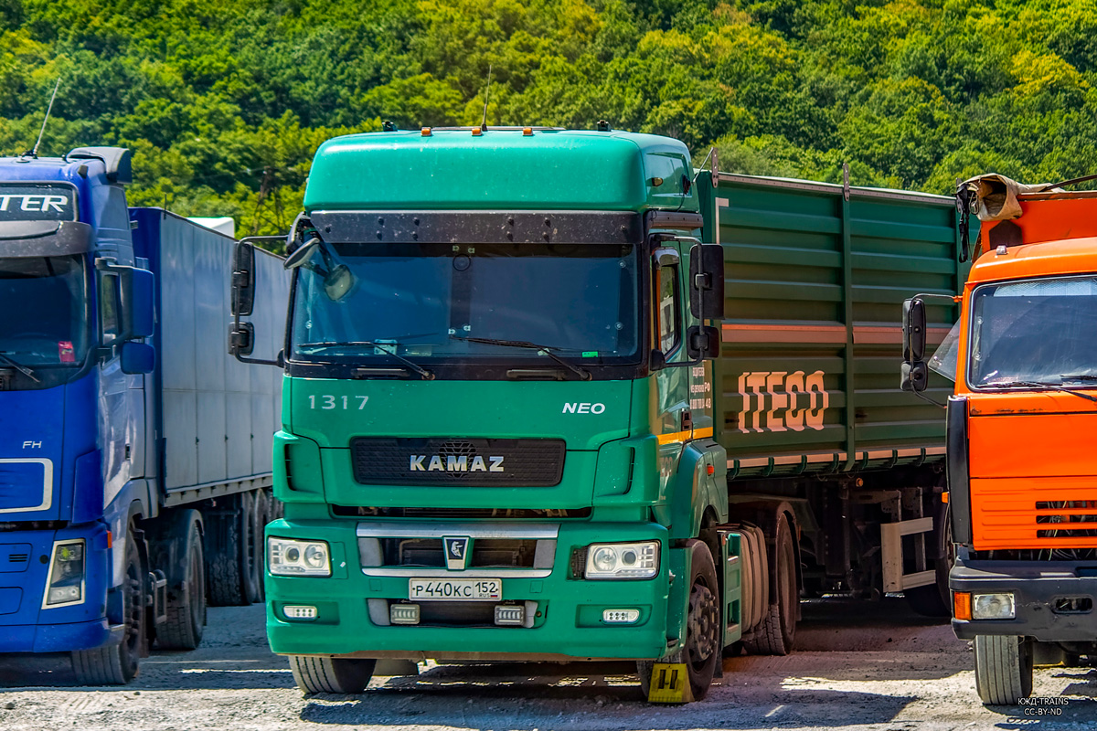 Нижегородская область, № 1317 — КамАЗ-5490-S5(87)