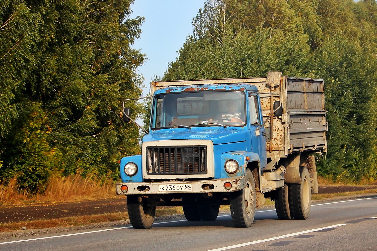 Тамбовская область, № К 236 ОУ 68 — ГАЗ-33072