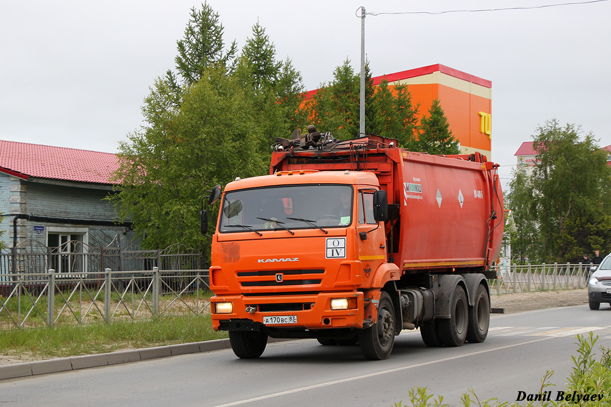Ненецкий автономный округ, № А 170 ВС 83 — КамАЗ-65115-A4(23)