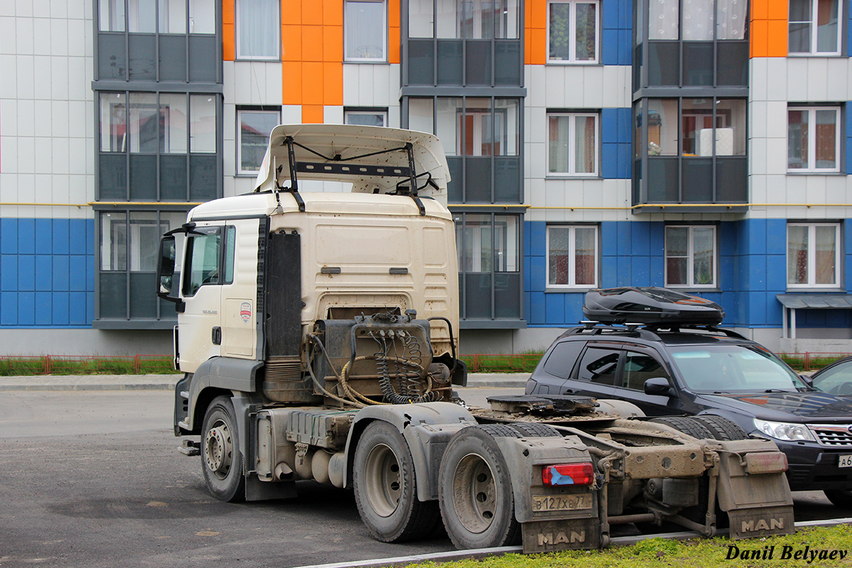 Москва, № В 127 ХВ 777 — MAN TGS 26.400