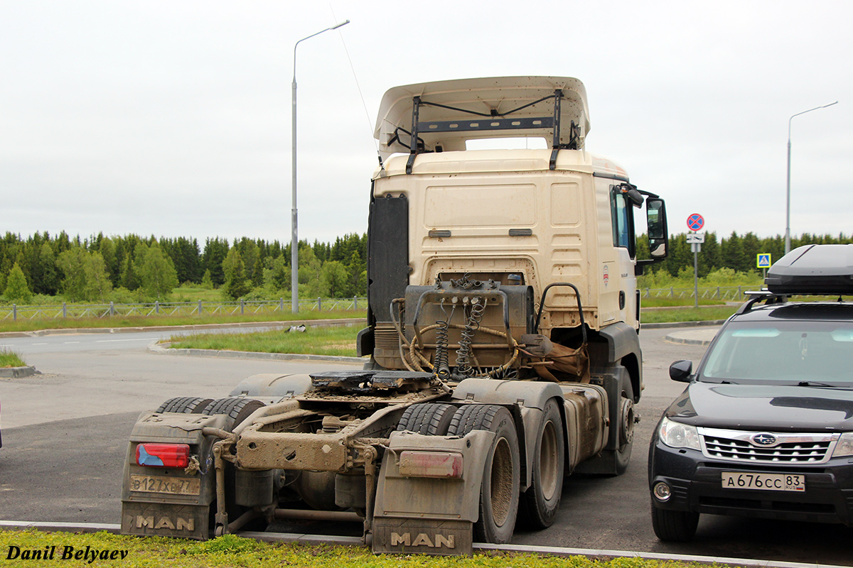 Москва, № В 127 ХВ 777 — MAN TGS 26.400