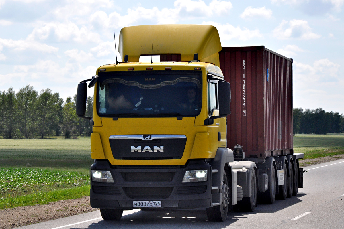 Новосибирская область, № Н 808 УО 154 — MAN TGS 18.400