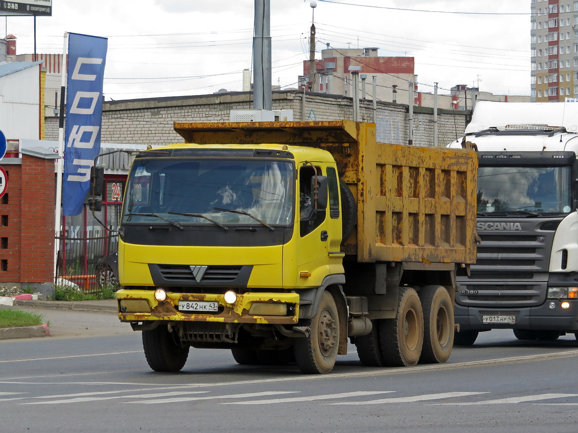 Кировская область, № У 842 НК 43 — Foton Auman VT (H2) BJ3251