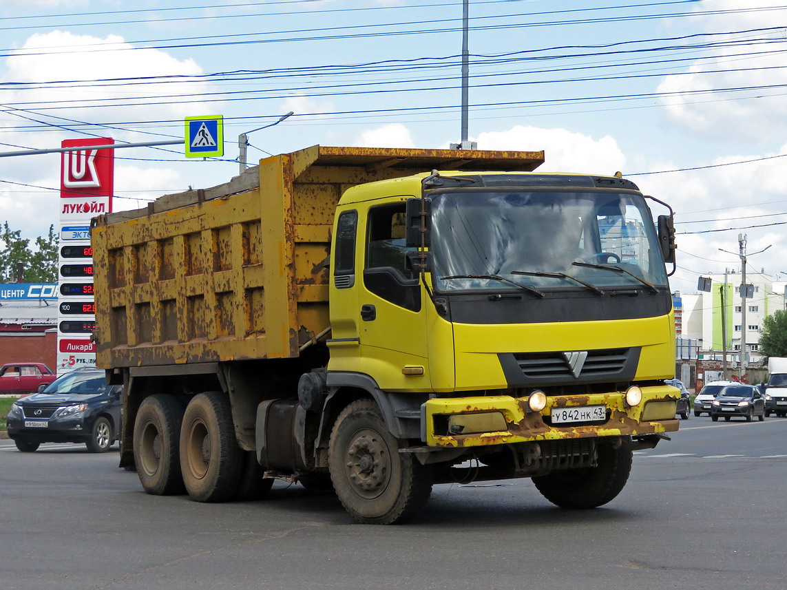 Кировская область, № У 842 НК 43 — Foton Auman VT (H2) BJ3251