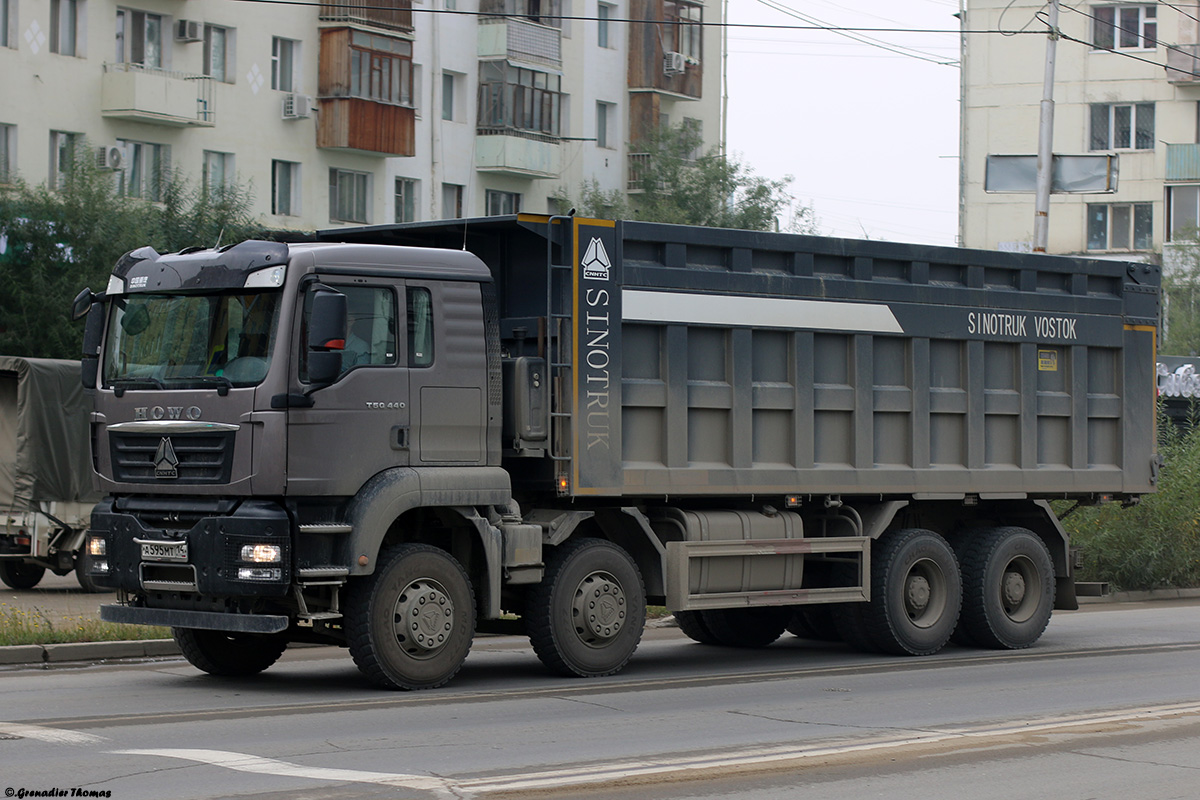 Саха (Якутия), № А 595 МТ 14 — Howo T5G ZZ3317