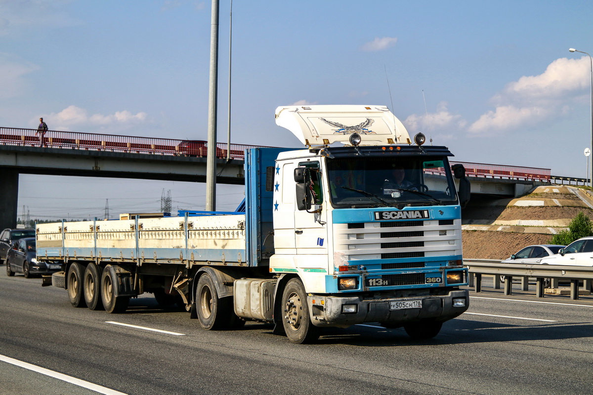 Санкт-Петербург, № У 505 СН 178 — Scania (III) R113H