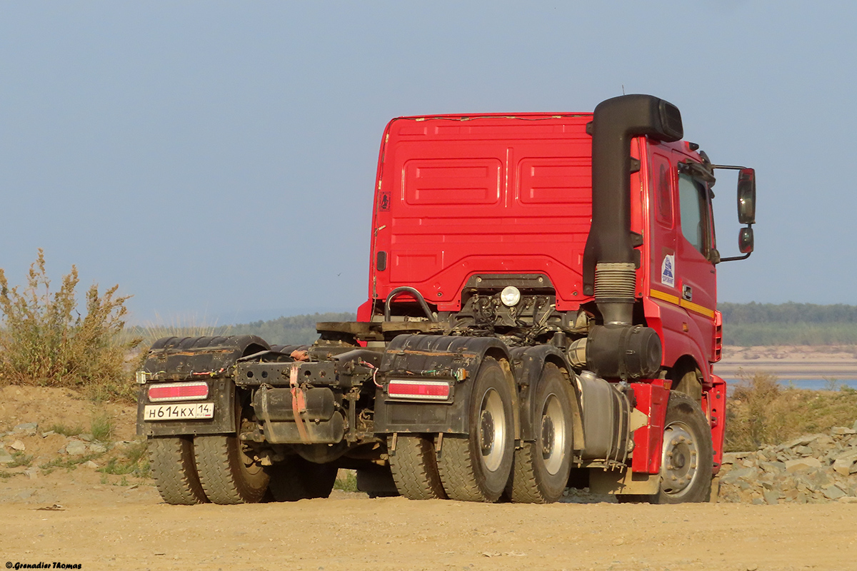 Саха (Якутия), № Н 614 КХ 14 — КамАЗ-65806-T5(68)