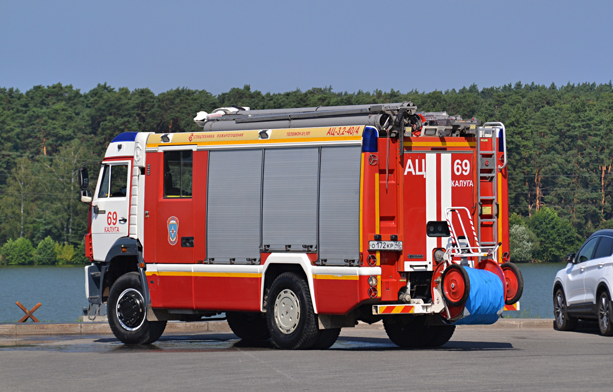 Калужская область, № О 172 КР 40 — КамАЗ-5387-RF(08) [53870F-R]
