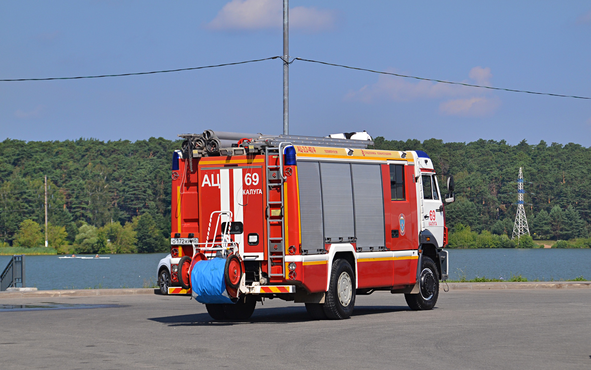 Калужская область, № О 172 КР 40 — КамАЗ-5387-RF(08) [53870F-R]