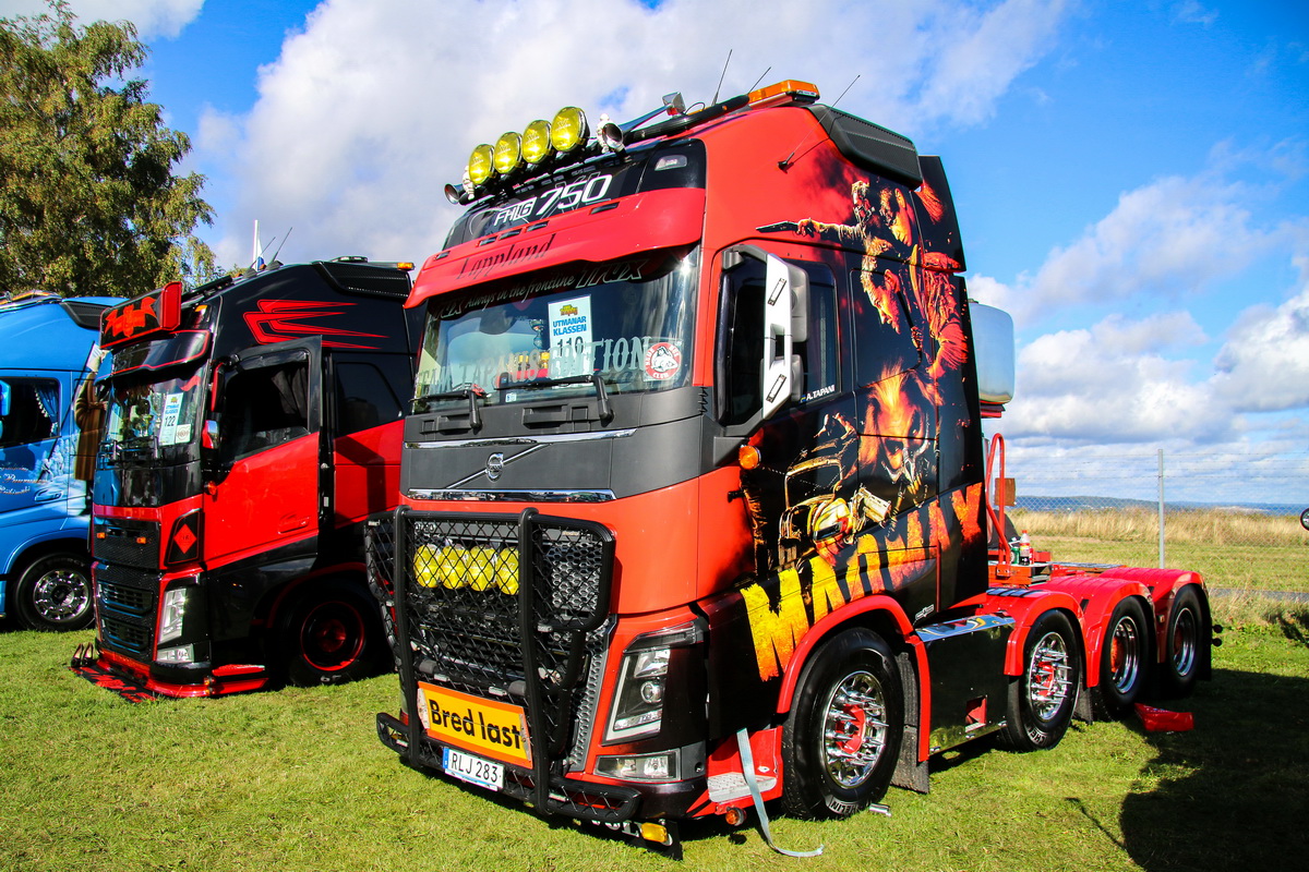 Швеция, № RLJ 283 — Volvo ('2012) FH16.750; Швеция — Nordic Trophy 2018